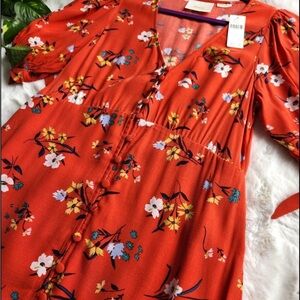 NWT Maeve Eudora Midi Dress size 6 floral